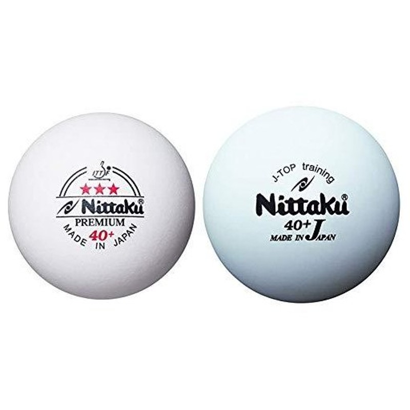 ニッタク Nittaku 卓球 練習用 トレ球 6個入り ジャパントップ ボール NB1360