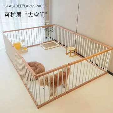 狗圍欄室內柵欄防越獄小型犬防護欄自由組合加高寵物狗籠子