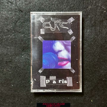 {可刷卡 打統編}治療經典現場 cure paris 磁帶 復古卡帶 錄音帶 全新未拆