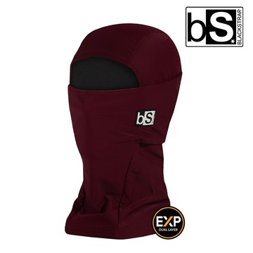 【紅利換購】BlackStrap Exp Hood Balaclava-S 雙層保暖多功能頭套【Wine/酒紅】
