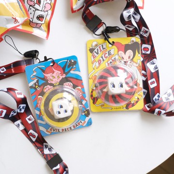 ▍選物研究室 ▍PAWSxABAO｜小怪獸＼小骰子啃啃／吊卡公仔盲袋 附掛繩