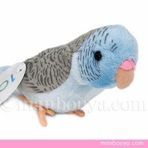 インコ ぬいぐるみ 小鳥 雑貨 TST 101 マメルリハ ブルー 18cm まんぼう屋ドットコム | LINEブランドカタログ