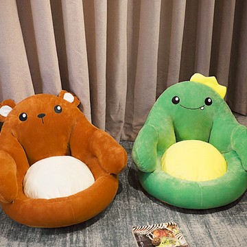 日式蒲團墊加厚榻榻米墊卡通簡約燈芯絨圓凳子臥室地上打坐墊椅墊