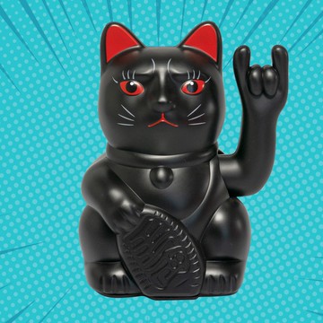 ANGRY CAT 搖滾貓(黑)