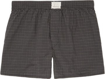 ERL 黑色 Mini Plaid 平角内裤