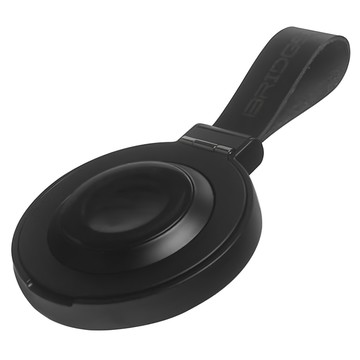 iBRIDGE 15W 磁吸指環支架兩用無線充電器 支援MagSafe Qi快充 iPhone&Apple Watch二合一  黑色  1個