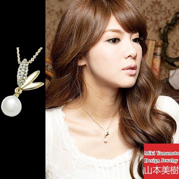 山本美樹 飛向你 貝寶珠鎖骨項鍊(MIT)