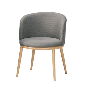 MUNA家居 美諾瑪餐椅(五金腳)(1入)共兩色 57X58X73cm