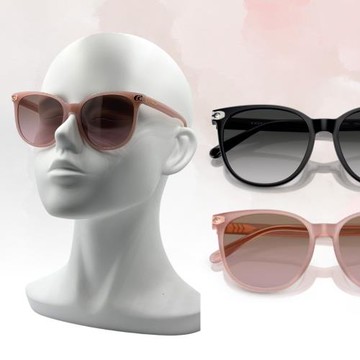 【COACH】圓形膠框太陽眼鏡(HC8414BD-50023、583914)