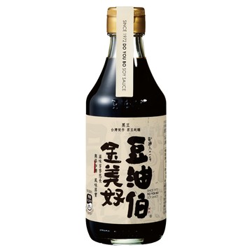 豆油伯 金美好無添加糖釀造醬油 台灣釀造  300ml  1瓶