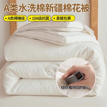新疆棉花被冬季加厚冬被純棉花保暖被芯單人春秋被子宿舍棉被A類