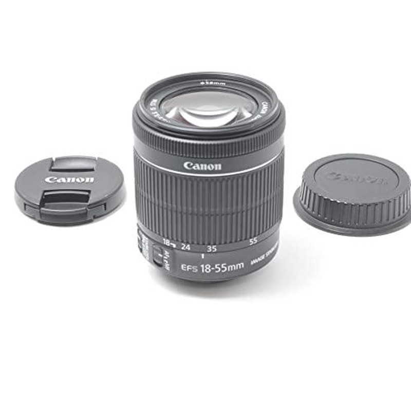 品多く Canon 標準ズームレンズ EF-S18-55mm F4.0-5.6IS STM APS-C対応