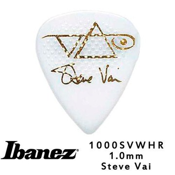 IBANEZ 1000SVWH 1.0mm白色防滑款(三片、十片組)【敦煌樂器】