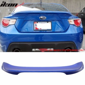 USスポイラーフィット13-17サイオンFRSスバルBRZトランクスポイラーペイント＃O2Cワールドラリーブルーパール | LINEブランドカタログ