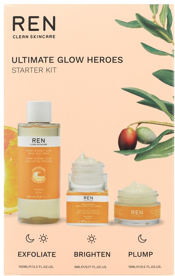 REN Radiance Ultimate Glow Heroes Starter Kit
