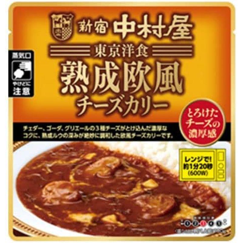 中村屋 新宿中村屋 東京洋食 熟成欧風 チーズカリー 180g×8個入