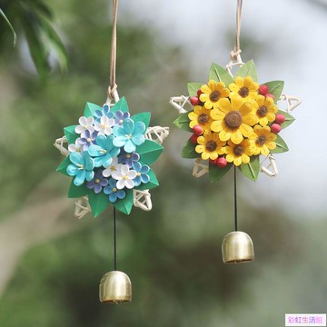 紙藝時代風鈴掛飾森林系手工衍紙風鈴材料包套裝學生DIY創意禮品