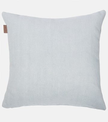 Etro Pegaso embroidered linen cushion