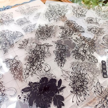 653 花語 Language of Flowerss / 果凍印章