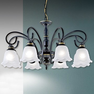 復古金屬烤漆玻璃吊燈 F56–47–0801、0802、0803