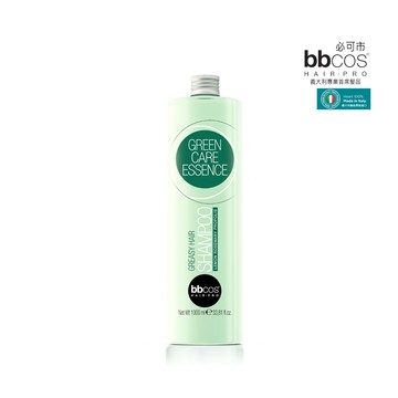 [義大利bbcos必可市]綠效精華油脂平衡淨髮露1000ml