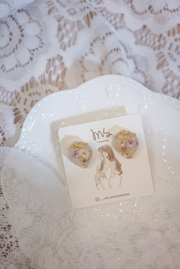 MS - 士多啤梨草莓耳環