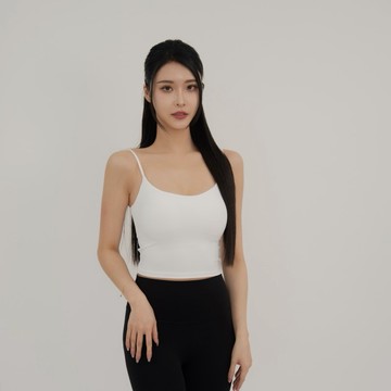 Belief 長萊卡圓領運動內衣 中低強度 bra top 集中 小可愛 細肩帶 日常穿搭
