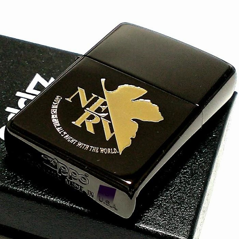 ZIPPO エヴァンゲリオン ネルフマーク ジッポ ライター 限定 シリアル 