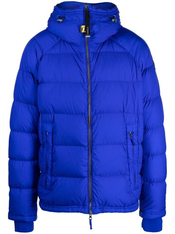 Parajumpers - hooded padded jacket - men - Polyamide/Polyamide/Polyester/Feather Down - S - Blue
