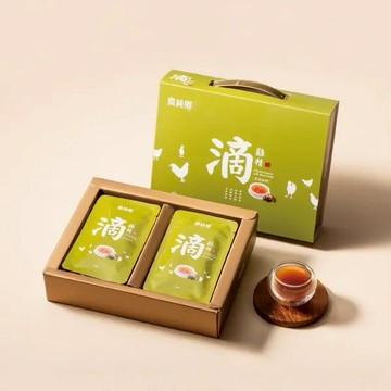 【農純鄉】黑蒜蛤蜊滴雞精禮盒(8入/盒)【墊腳石】伴手禮 送禮首選 強健補鋅 溫補調理 新鮮滴煉