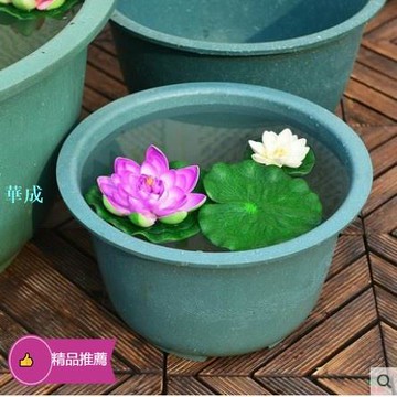精品推薦 #荷花盆 #塑膠花盆 加厚水培無孔荷花盆睡蓮碗蓮花專用塑膠花盆缸家用庭院