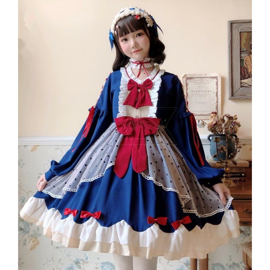 ハロウィン コスプレ 仮装 メイド服 ゴスロリ ロリータ ワンピース