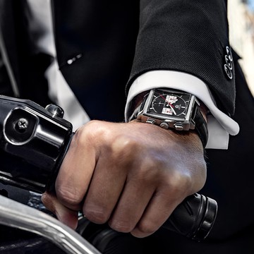 TAG Heuer_豪雅 Monaco Calibre TH20-00 黑色自動計時腕錶(CBL2113.FC6177)