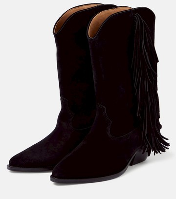 Isabel Marant Duerto fringed suede cowboy boots
