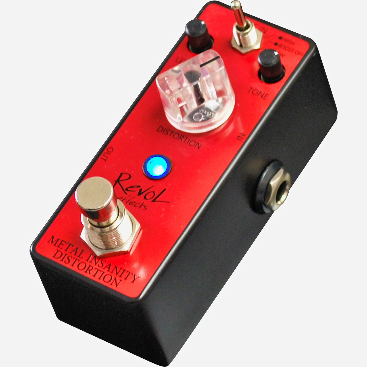 RevoL eﬀects METAL INSANITY DISTORTION EMD-01 ギターエフェクター