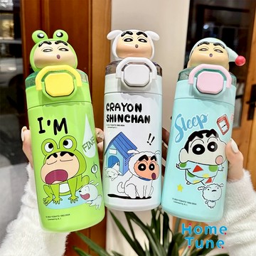 Home Tune家音 蠟筆小新保溫杯 560mL｜ 保溫杯 保溫水壺 保溫瓶 直飲可吸管 HC-024 4I