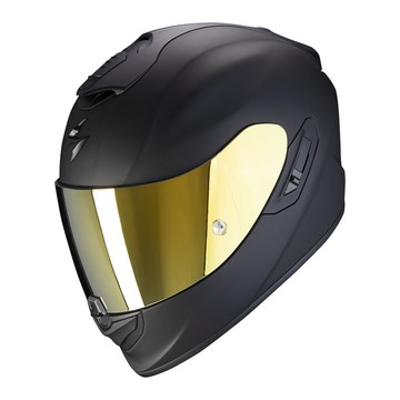 【正版代理貨預購】SCORPION EXO-1400 AIR SOLID BLACK 素色 消光黑 全罩【預計2022/04月左右到貨/預購商品非限貨/急用者下單前請先確認到貨時間】