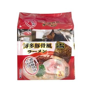 逸品日式泡麵_博多豚骨風味4袋入