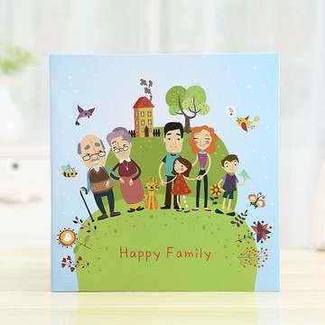 相冊 自粘式相冊ins風自粘貼覆膜式diy手工紀念冊寶寶成長嬰兒像片冊大容量照片影集家庭裝寶寶幼兒園自制收藏冊 【CM5851】