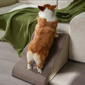 寵物樓梯狗狗斜坡爬梯防滑可拆洗老年犬超大上床沙發臺階寵物用品