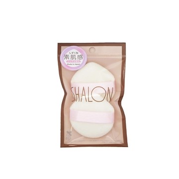 SHALON植絨粉撲2入-水滴狀加厚款