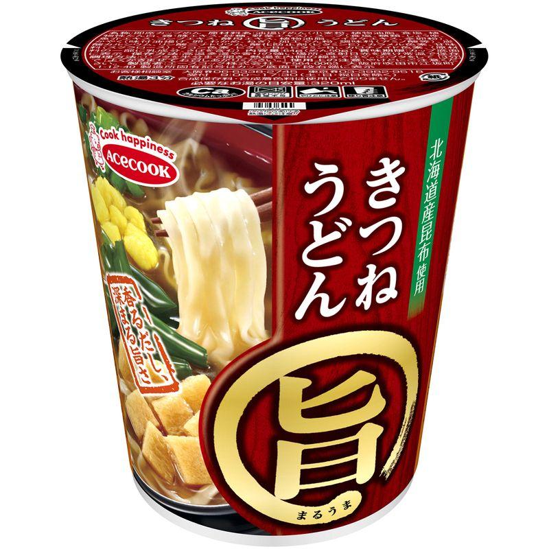 エースコック まる旨 きつねうどん 59g ×12個