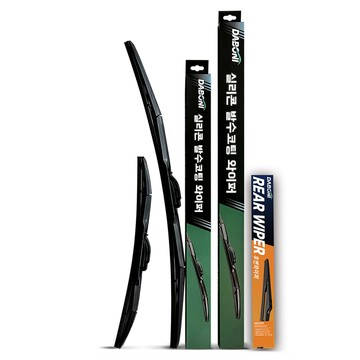 DABONI 撥水矽膠鍍膜混合式雨刷 前後擋套組  韓系車款  550mm(駕駛座)/400mm(副駕駛座)/RB580(後方)