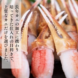 生冷 本ずわいがに 爪 500g×1 カジマ ずわい蟹 ズワイガニ ずわいがに かに カニ 蟹 かに爪 カニ爪 蟹爪