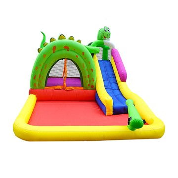 LOGIS-恐龍充氣城堡 彈跳床 戲水池 泳池 【POOL-2】