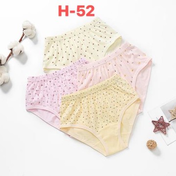 祥身牌優質純棉女三角褲舒適透氣中高腰大碼中老年媽媽三角打底褲