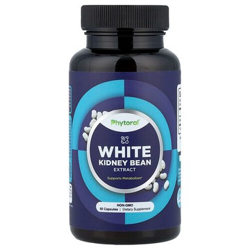 Phytoral, 白芸豆提取物，60 粒膠囊（每粒膠囊 600 毫克）