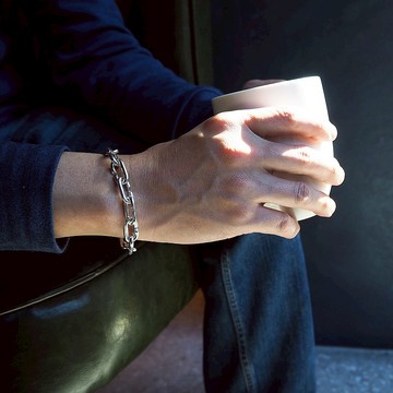 C buckle bracelet_C扣手鍊 中性手鍊 每一環皆可拆解