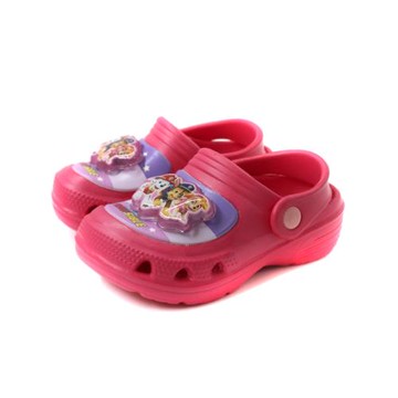 PAW PATROL 汪汪隊立大功 電燈花園鞋 桃紅色 中童 童鞋 AW1149 no026
