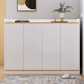 鞋柜家用門口大容量玄關柜簡約現代門外鞋架小戶型陽臺收納儲物柜